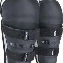 Best deal ๐ Fox 2022 Peewee Titan Black Silver Knee/Shin Guard โญ