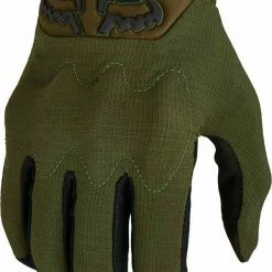 Best Sale ๐ Fox 2022 Bomber LT Fatigue Green Gloves - Green - Small - Adult ๐