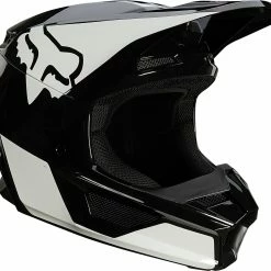 Buy 🎁 Fox V1 Revn Black White Helmet - White - X-Large - Adult 😀