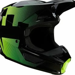 Hot Sale 🔥 Fox V1 Tayzer Black Helmet - Unisex - Small 🔔