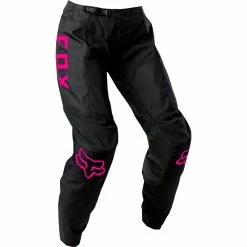 Discount 🤩 Fox 180 Djet 👩 Womens Pants - Black/Pink - 4 👍