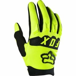 Buy ๐คฉ Fox 2023 Youth Dirtpaw Fluro Yellow Gloves - Unisex - Medium ๐ฏ