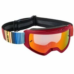 Budget ๐ฏ Fox 2022 Youth Main Centro Fluro Orange Goggles ๐