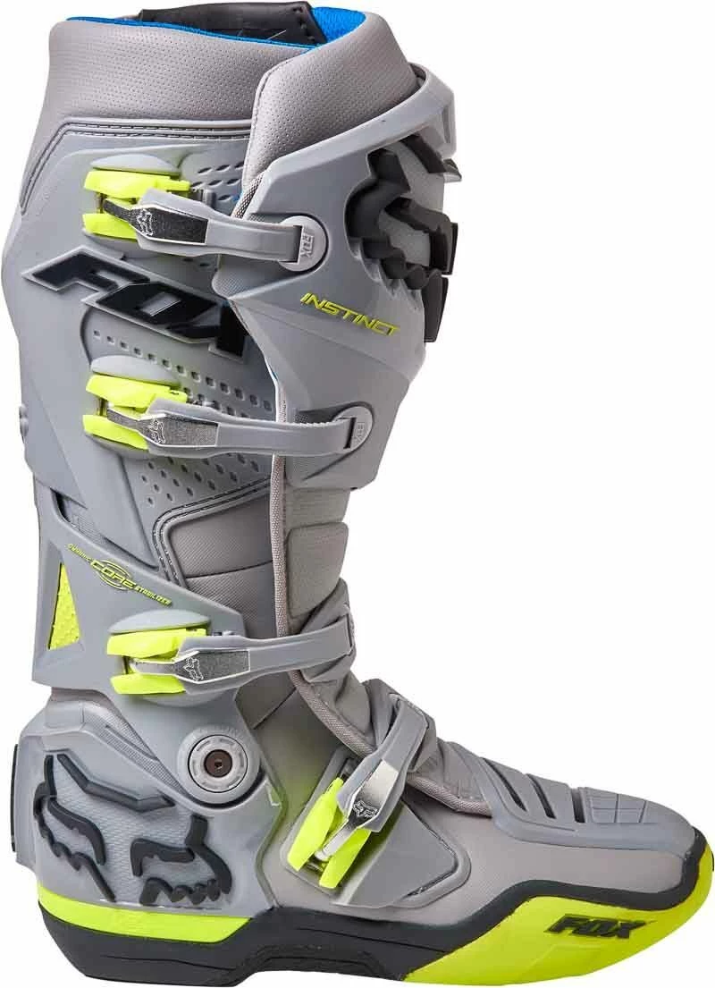 Buy โ๏ธ Fox 2022 Instinct Grey Yellow ๐ฅพ Boots ๐ 4 Buy โ๏ธ Fox 2022 Instinct Grey Yellow ๐ฅพ Boots ๐ - Image 2