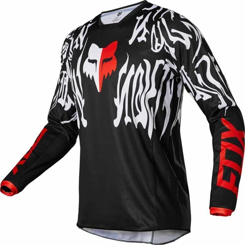 New 🔔 Fox 2022 180 Peril Jersey - Black/Red - L 🛒 4 New 🔔 Fox 2022 180 Peril Jersey - Black/Red - L 🛒 - Image 2