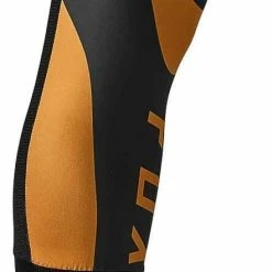 Outlet 🧨 Fox 2022 Mirer Knee Brace Black Gold 🧦 Socks 🎁