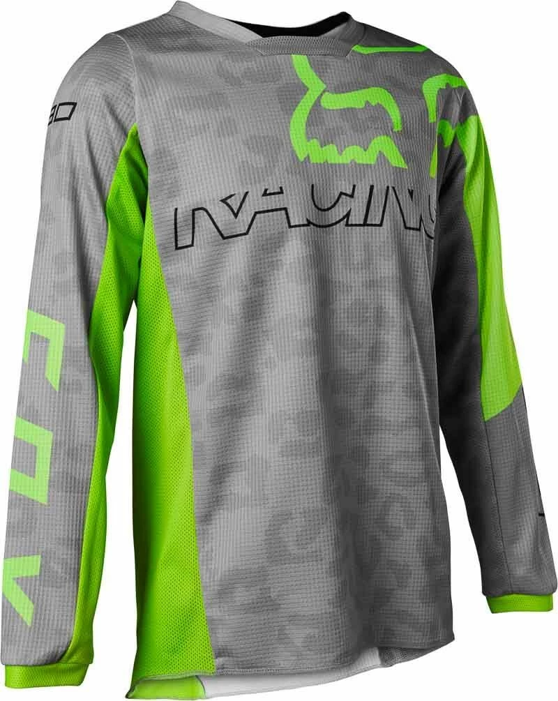 Top 10 👍 Fox 2022 Youth 👧 Girls Skew 180 Steel Grey Jersey 😍 3 Top 10 👍 Fox 2022 Youth 👧 Girls Skew 180 Steel Grey Jersey 😍