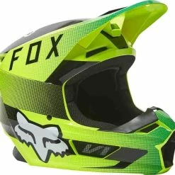 Brand new ๐ Fox 2022 V1 Ridl Fluro Yellow ECE Helmet ๐
