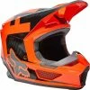 New 🛒 Fox 2022 Youth V1 Dier Fluro Orange ECE Helmet - Unisex - Small 😍 -Fox shop FO28360824S
