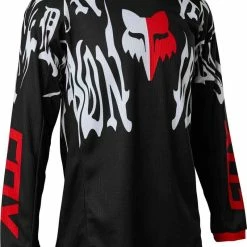 Coupon 🤩 Fox 2022 Youth 180 Peril Black Red Jersey - Red - Small - Youth 🔥