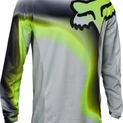 Best Pirce 😀 Fox 2023 180 Toxsyk Fluro Yellow Jersey - Yellow - Small - Adult 🔥