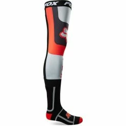 Outlet 🤩 Fox Flexair Knee Brace Sock - Flo Red - L ⌛